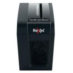 REXEL Destructeur Secure X6-SL détruit 6 feuilles, coupe croisée, sécurité P-4, corbeille 10L 2020125EU