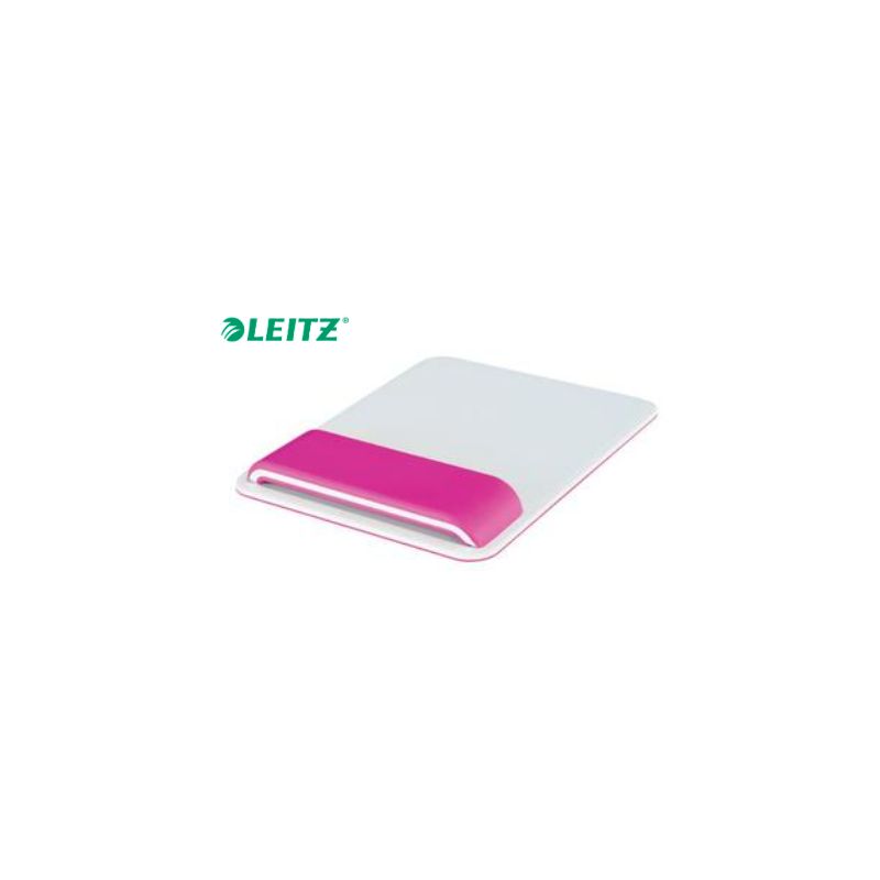 LEITZ Tapis de souris avec repose-poignet Wow - rose - Leitz Ergo 65170023 LEITZ Tapis de souris avec repose-poignet Wow - rose - Leitz Ergo 65170023