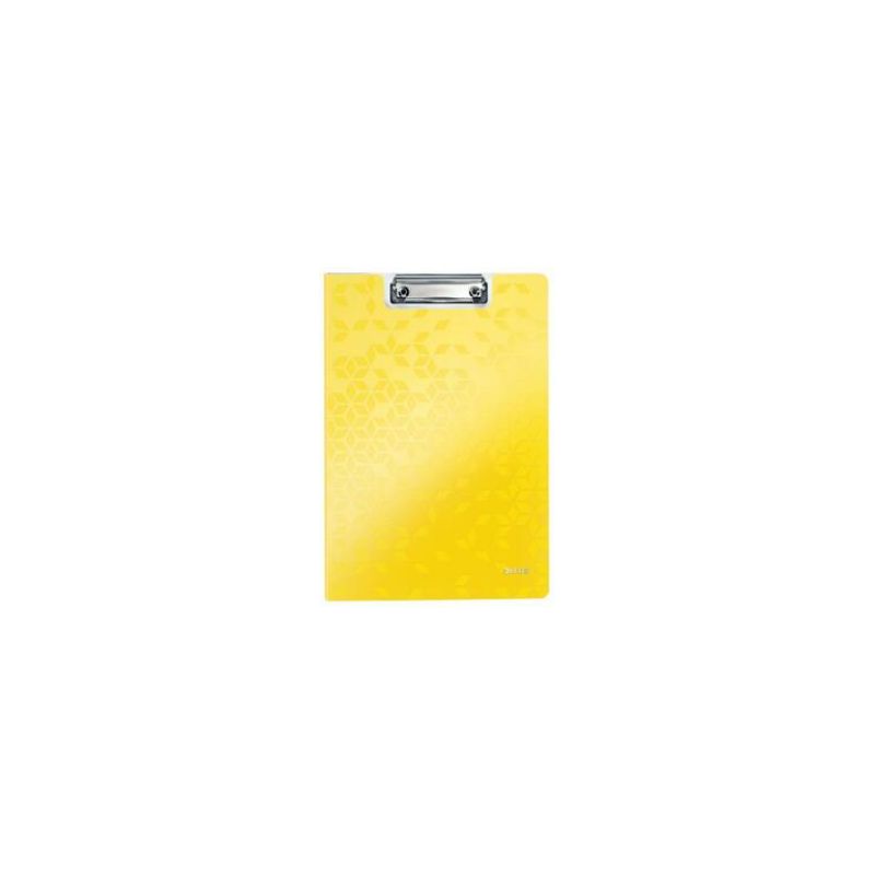 LEITZ Porte-blocs avec rabat WOW A4, capacité 75 feuilles. Dimensions : L22,8xH1,7xP32 cm. Coloris jaune LEITZ Porte-blocs avec rabat WOW A4, capacité 75 feuilles. Dimensions : L22,8xH1,7xP32 cm. Coloris jaune