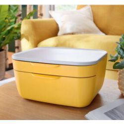 LEITZ Bloc de classement Cosy, L251 x H143 x P275 mm, jaune