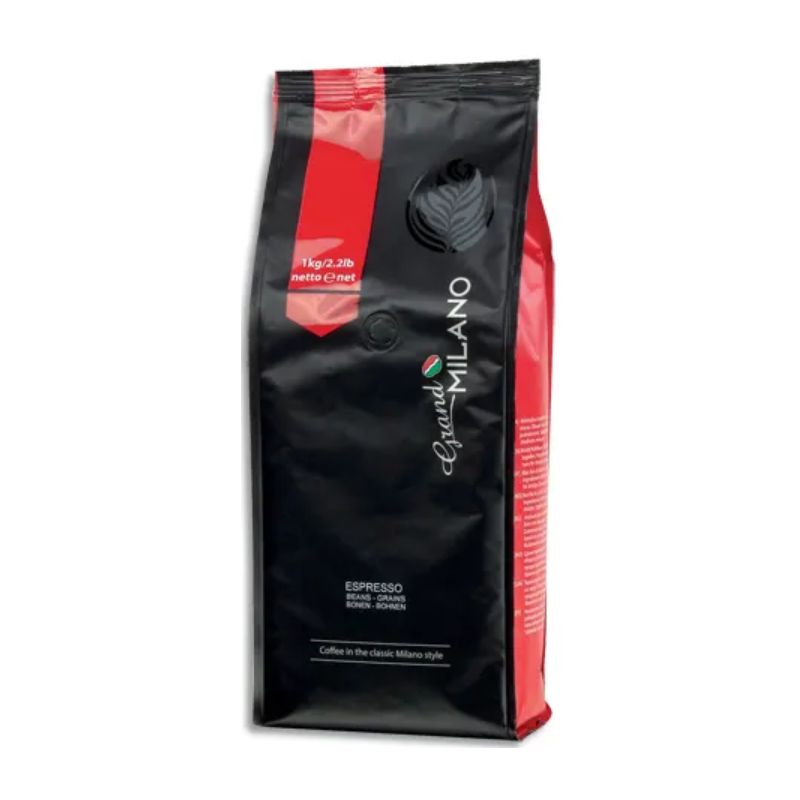 MIKO Paquet de 1kg de Café espresso en grains MILANO 95% Arabica 5 % Robusta MIKO Paquet de 1kg de Café espresso en grains MILANO 95% Arabica 5 % Robusta