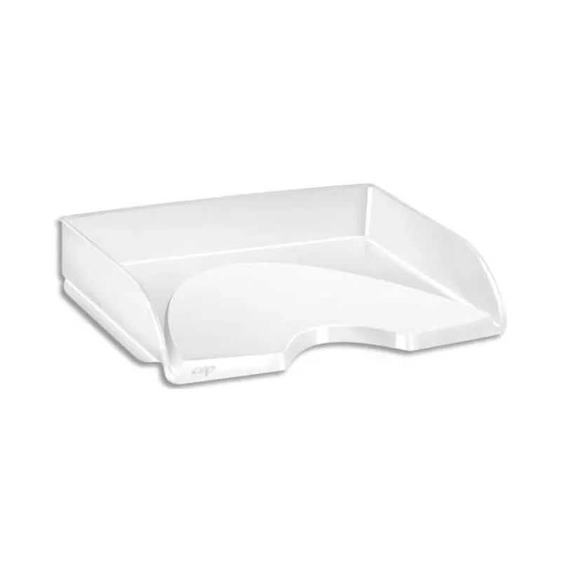 CEP Corbeille courrier à l'italienne RIVIERA. Dim (l x h x p) : 34,1x6,5x26,5 cm. Coloris blanc arctique CEP Corbeille courrier à l'italienne RIVIERA. Dim (l x h x p) : 34,1x6,5x26,5 cm. Coloris blanc arctique