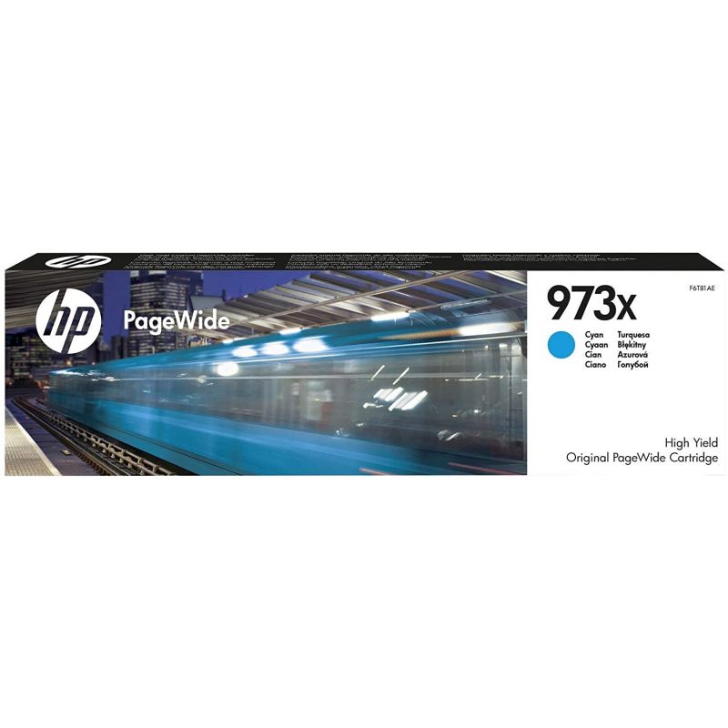 HP Cartouche Jet d'encre Cyan 973X F6T81AE HP Cartouche Jet d'encre Cyan 973X F6T81AE