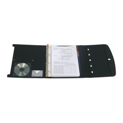 EXACOMPTA Classeur chevalet EXASHOW Noir Format A4