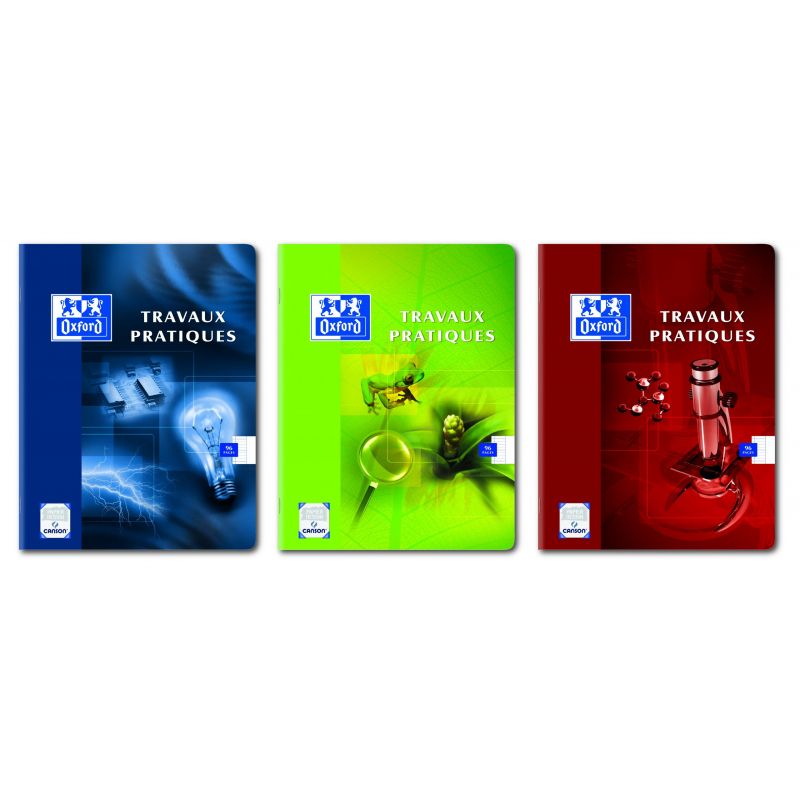 OXFORD Cahier de Travaux Pratiques format 24x32cm 40 pages grands carreaux Séyès+40 pages unies OXFORD Cahier de Travaux Pratiques format 24x32cm 40 pages grands carreaux Séyès+40 pages unies