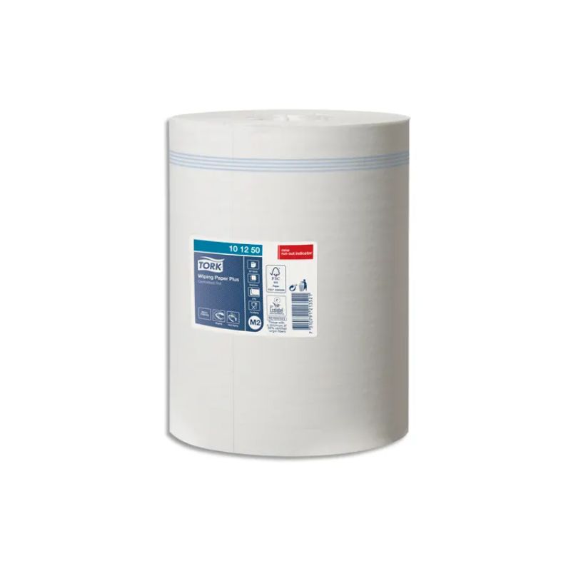 TORK Lot de 6 Bobines papier d'essuyage Plus dévidage central M2 160m Format prédécoupé 24,5x35 cm Blanc TORK Lot de 6 Bobines papier d'essuyage Plus dévidage central M2 160m Format prédécoupé 24,5x35 cm Blanc