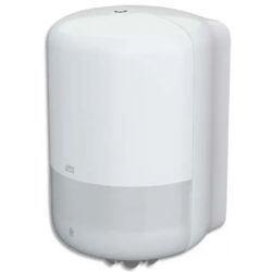 TORK Distributeur M2 pour Mini Bobine dévidage central, verrouillage à clé L17,4 x H32,1 x P16,5 cm Blanc