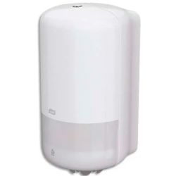 TORK Distributeur M1 pour Mini Bobine dévidage central, verrouillage à clé L17,4 x H32,1 x P16,5 cm Blanc