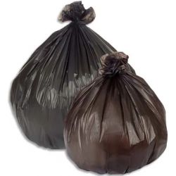 Boîte de 500 sacs poubelles 100 litres Noir 18 microns