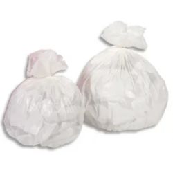 Boîte de 1000 sacs poubelles 20 litres Blanc 10 microns