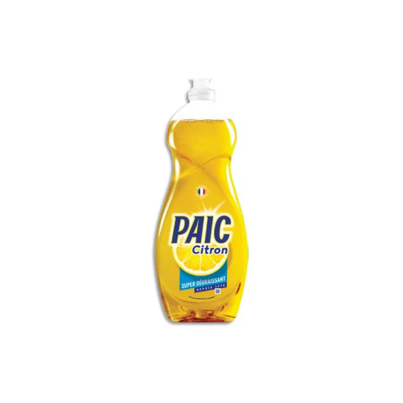 PAIC CITRON Flacon de 750 ml de liquide vaisselle main parfumé citron PAIC CITRON Flacon de 750 ml de liquide vaisselle main parfumé citron