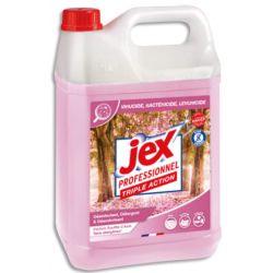 JEX PROFESSIONNEL Express Bidon de 5L Nettoyant multi-usages triple action+ plus parfum Souffle d'Asie