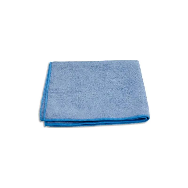 Paquet de 10 chiffons microfibre tout usage - Dimensions : 40 x 40 cm coloris Bleu Paquet de 10 chiffons microfibre tout usage - Dimensions : 40 x 40 cm coloris Bleu