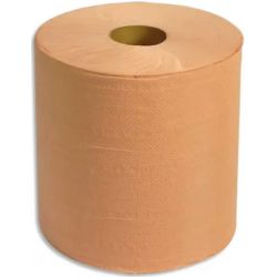 Lot de 2 Bobines d'essuyage 800 formats chamois 2 plis gaufrée - Format : 30 x 21 cm