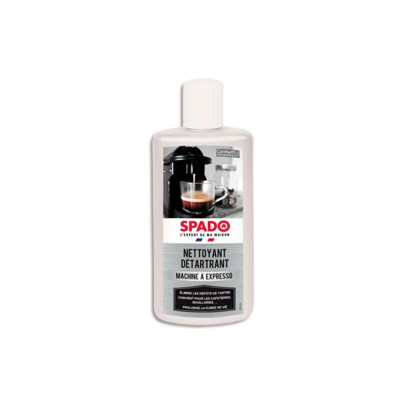 SPADO Flacon de 250 ml Nettoyant détartrant pour machine Expresso SPADO Flacon de 250 ml Nettoyant détartrant pour machine Expresso
