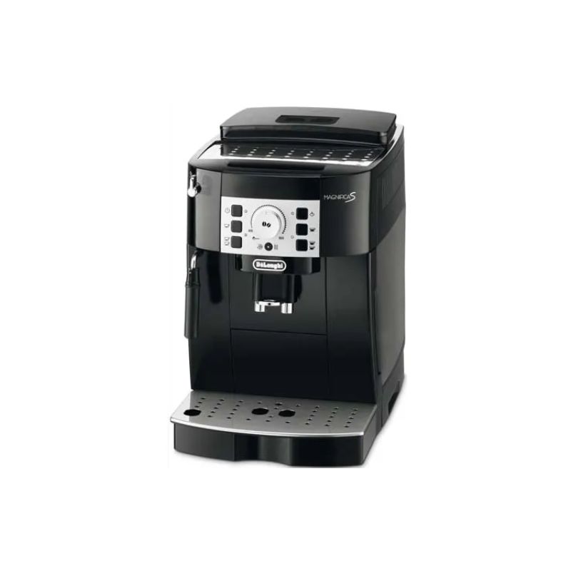 DELONGHI Expresso avec Broyeur ECAM22, réservoirs : 1,8L et grains 250g - Dim L23,8 x H35,1 x P43 cm Noir DELONGHI Expresso avec Broyeur ECAM22, réservoirs : 1,8L et grains 250g - Dim L23,8 x H35,1 x P43 cm Noir