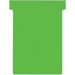NOBO Etui de 100 fiches T en carton, 170 g/m2, indice 3, vert