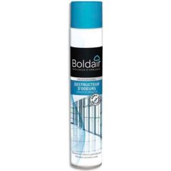 BOLDAIR Aérosol 500 ml destructeur d'odeurs Neutres pour une superficie de 20 m² Professional