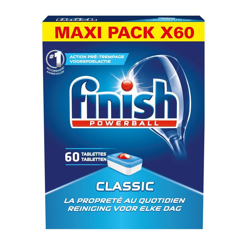 FINISH : Powerball - tablettes lave vaisselle classic FINISH : Powerball - tablettes lave vaisselle classic