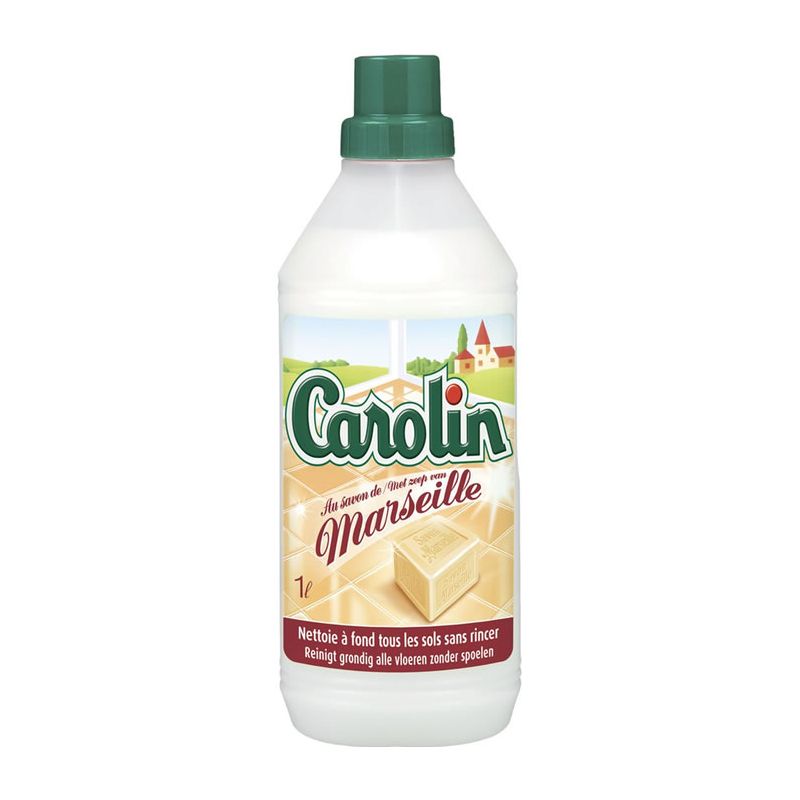 Carolin : Nettoyant sol au savon de marseille Carolin : Nettoyant sol au savon de marseille