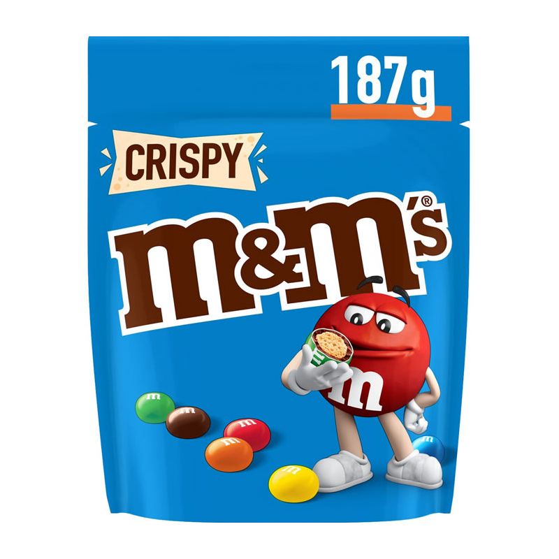 M&M's : Billes aux céréales enrobées de chocolat crispy M&M's : Billes aux céréales enrobées de chocolat crispy