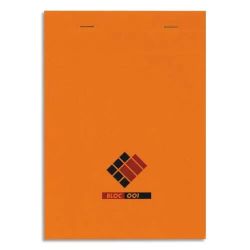HAMELIN Bloc bureau format 21 x 29,7 cm (A4) 200 pages quadrillées 5x5 70g