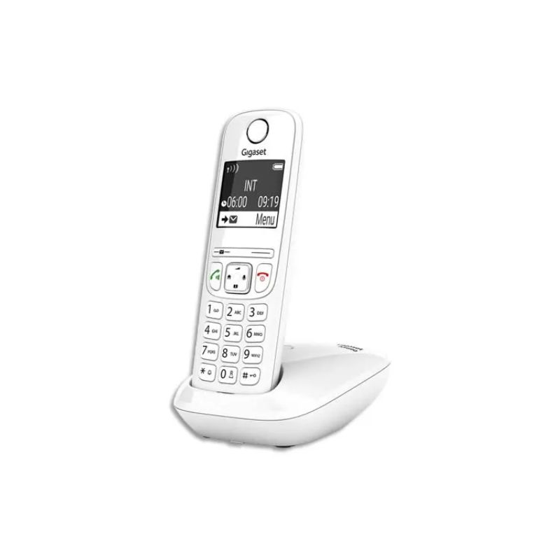 GIGASET Téléphone sans fil AS690 Blanc AS690BLC GIGASET Téléphone sans fil AS690 Blanc AS690BLC