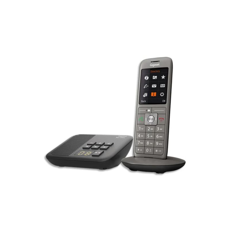 GIGASET Téléphone CL660 avec répondeur SOLO Gris S30852-H2824-N101 GIGASET Téléphone CL660 avec répondeur SOLO Gris S30852-H2824-N101
