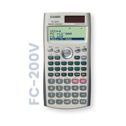 CASIO Calculatrice financière 12 chiffres, programmable, FC200 V