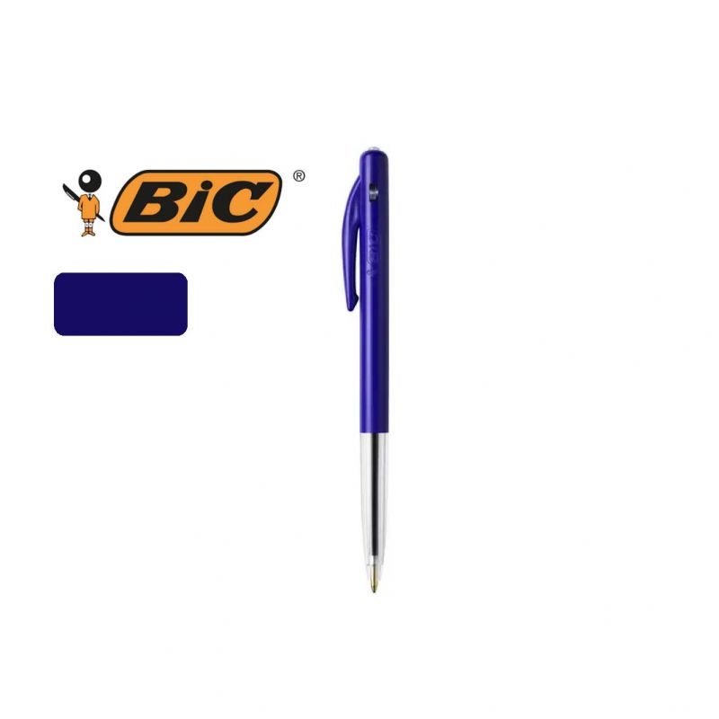 BIC Stylo à bille pointe moyenne rétractable encre Bleue BIC Stylo à bille pointe moyenne rétractable encre Bleue