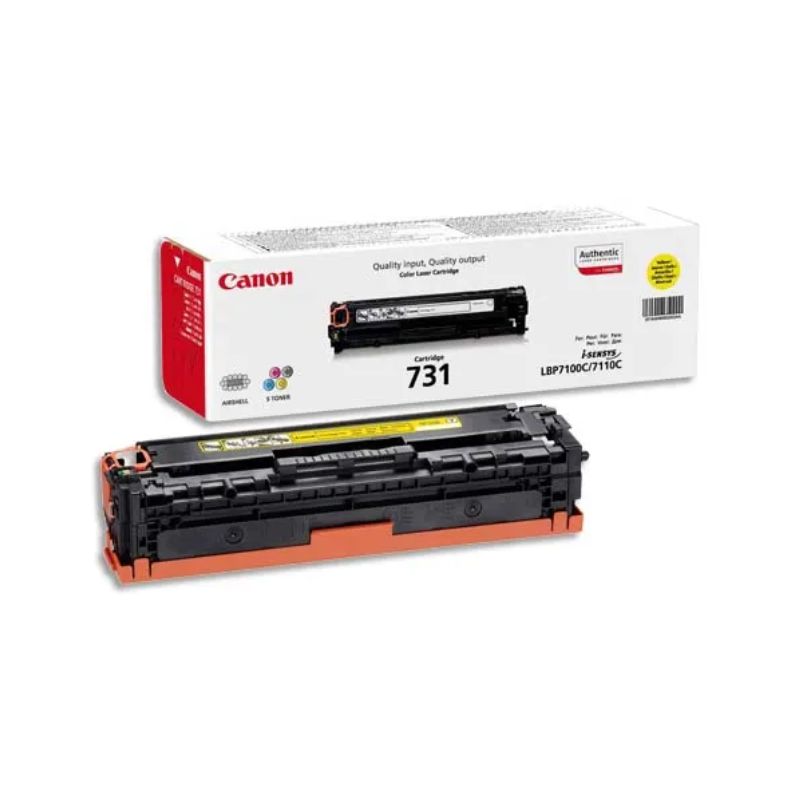 CNO CARTOUCHE TONER 731 JAUNE 6269B002AA CNO CARTOUCHE TONER 731 JAUNE 6269B002AA
