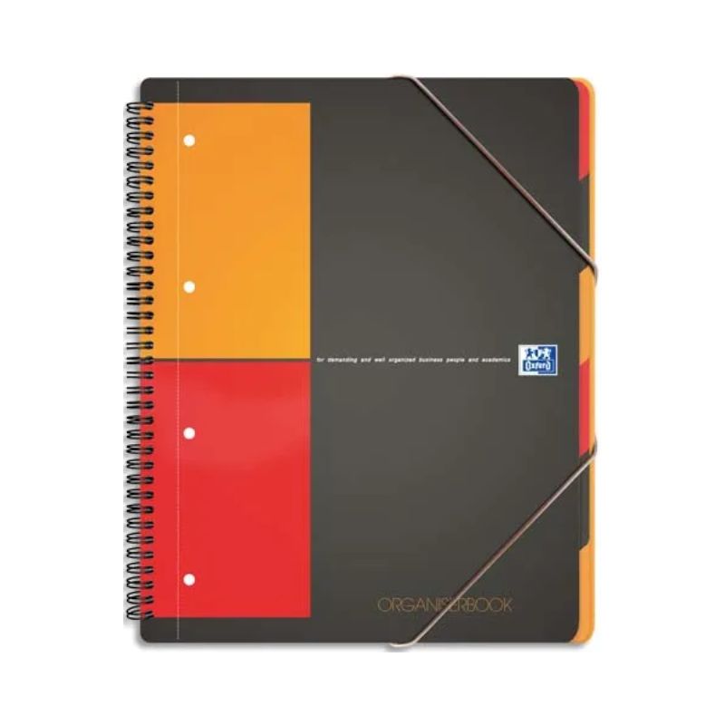 OXFORD Cahier ORGANISERBOOK spirales 160 pages OXFORD Cahier ORGANISERBOOK spirales 160 pages