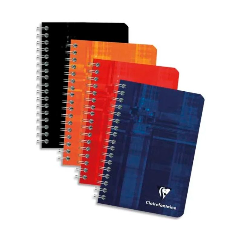 CLAIREFONTAINE Carnet spirale 100 pages 9,5x14cm CLAIREFONTAINE Carnet spirale 100 pages 9,5x14cm