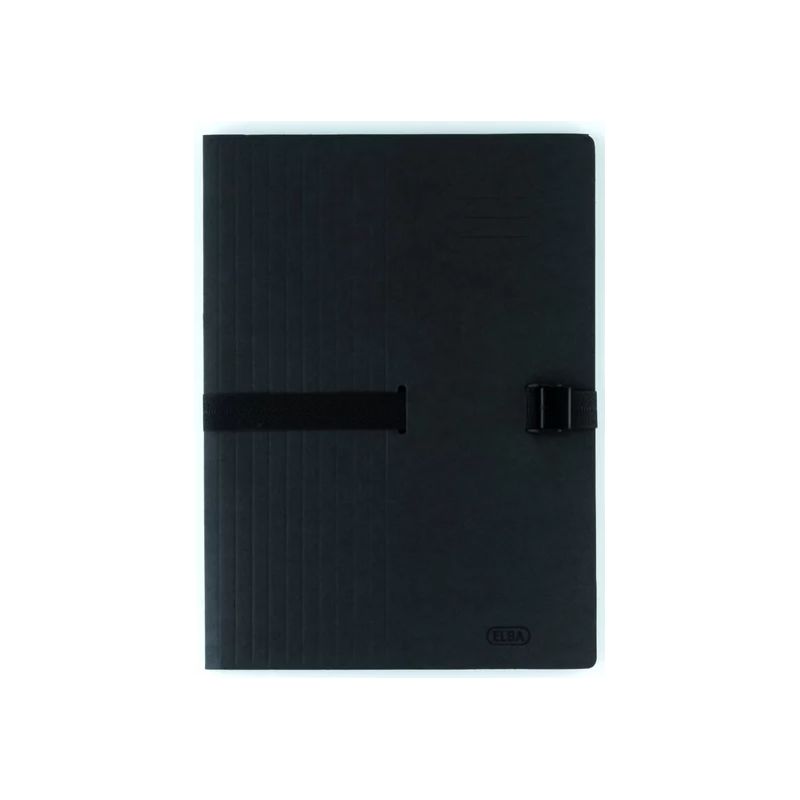 Chemise Extensible à sangle grande capacité 130 mm CLIP N’GO Noir ELBA Chemise Extensible à sangle grande capacité 130 mm CLIP N’GO Noir ELBA