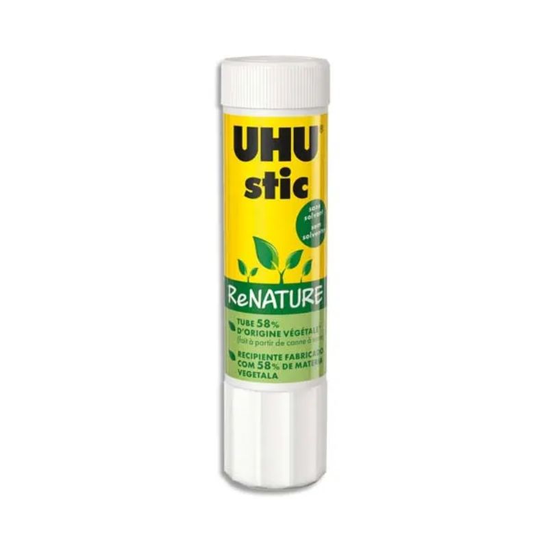 UHU Tube de colle Stic blanc 40g ReNATURE UHU Tube de colle Stic blanc 40g ReNATURE
