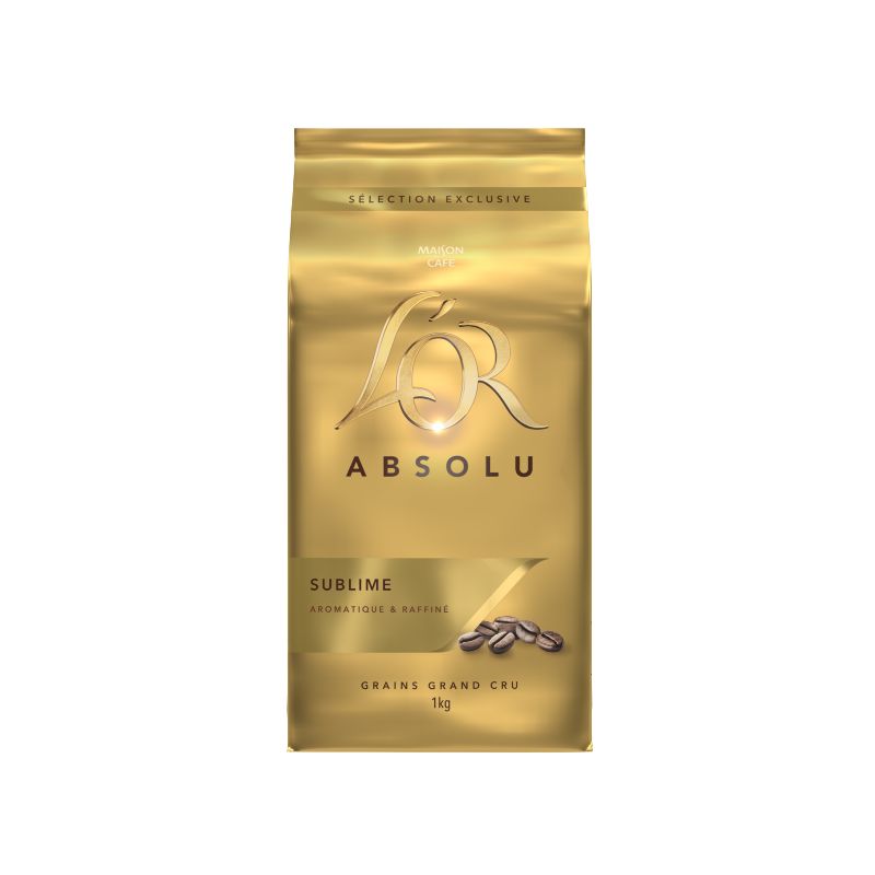 L'OR Café en grains absolu sublime L'OR Café en grains absolu sublime