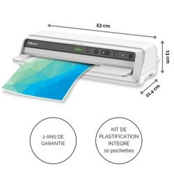 FELLOWES Plastifieuse Venus 2 LX A3 250 microns