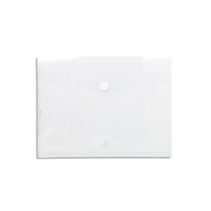 EXACOMPTA Sachet de 5 pochettes-enveloppes scratch A4 en polypropylène 2/10e. Coloris incolore EXACOMPTA Sachet de 5 pochettes-enveloppes scratch A4 en polypropylène 2/10e. Coloris incolore