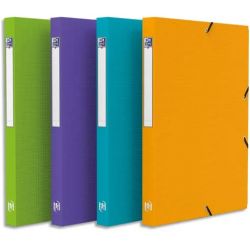 OXFORD Boîte OXFORD Memphis 24 x 32 cm dos 25 mm PP assorti style