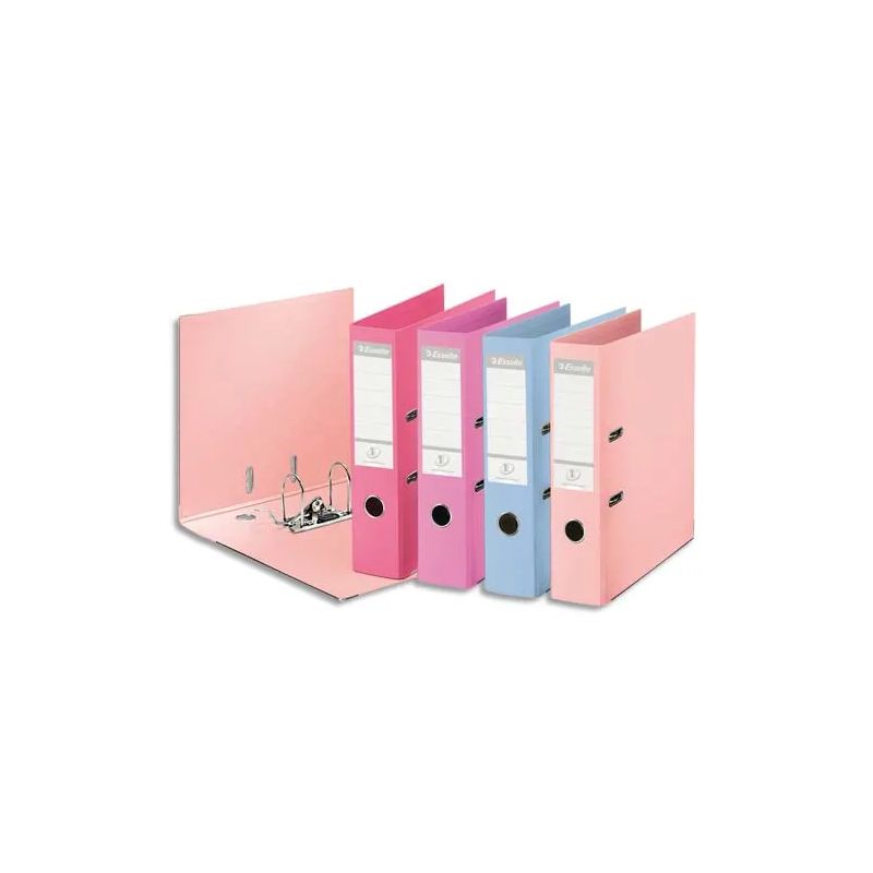 ESSELTE Classeur à levier N°1 POWER en polypropylène, dos 75mm, assortis Solea ESSELTE Classeur à levier N°1 POWER en polypropylène, dos 75mm, assortis Solea