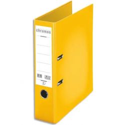 ESSELTE Classeur à levier Chromos Plus, A4, 8 cm, PP, jaune