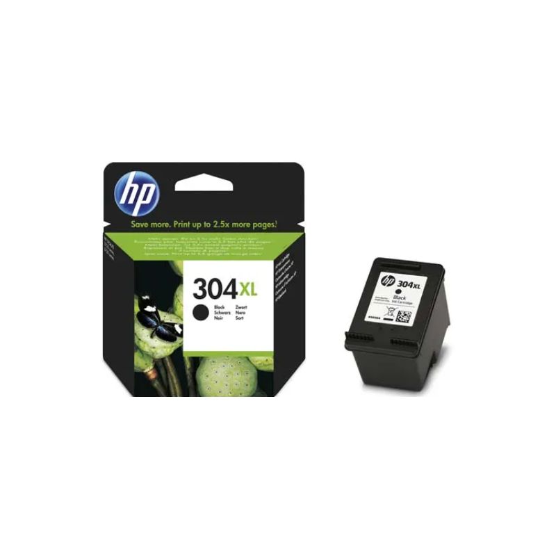 HP Cartouche Jet d'encre Noir 304XL N9K08AE HP Cartouche Jet d'encre Noir 304XL N9K08AE