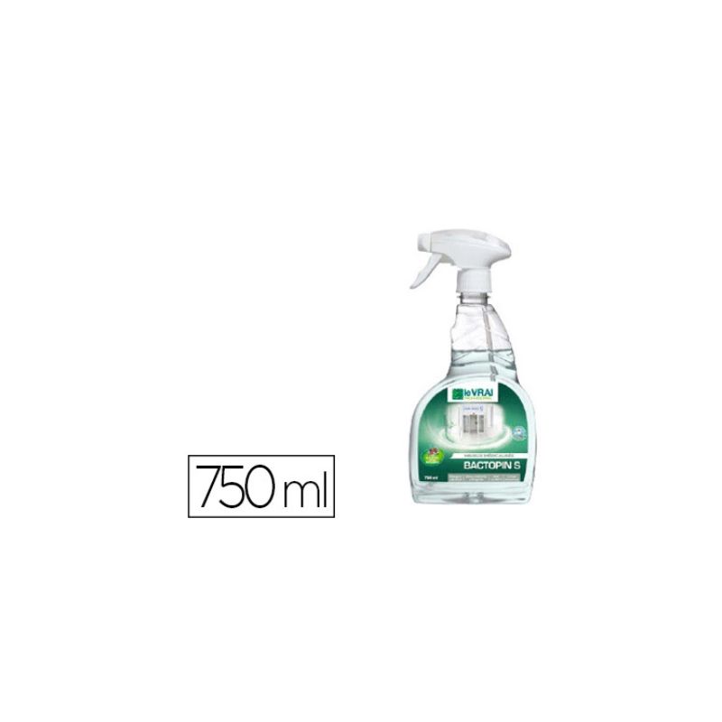 DETERGENT 750ml TOUS TYPES SURFACES COLLECTIVITES MILIEUX MEDICALISES SPORTIFS SPRAY DETERGENT 750ml TOUS TYPES SURFACES COLLECTIVITES MILIEUX MEDICALISES SPORTIFS SPRAY
