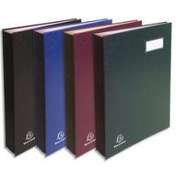 EXACOMPTA Parapheur DIRECTION 24 compartiments couverture plastifiée PVC. Format 24x32cm.Coloris Assortis