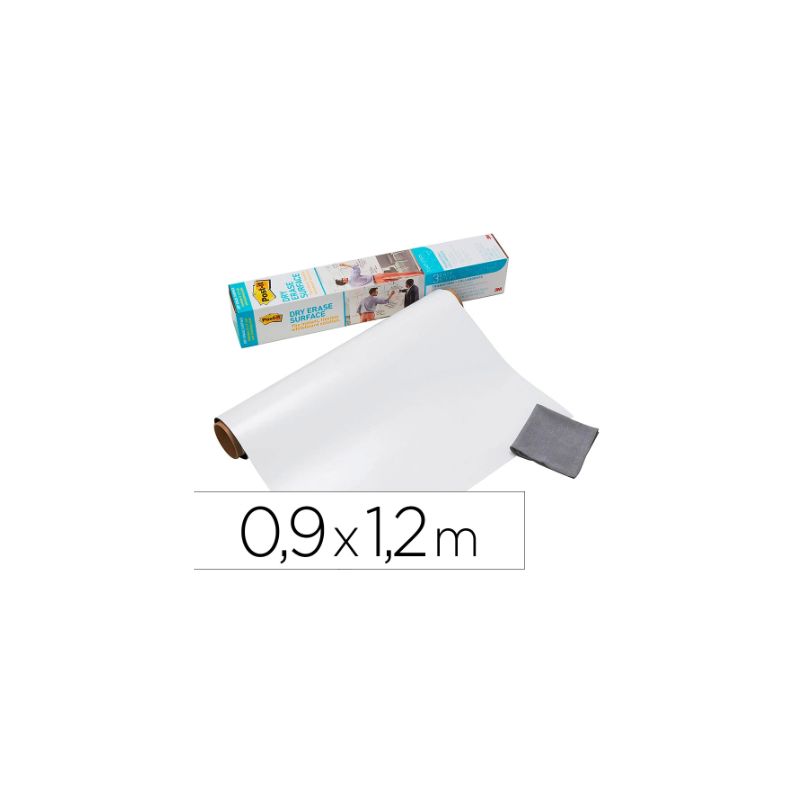 POST-IT Tableau Blanc en rouleau Flex Write 91,4 x 121,9 cm POST-IT Tableau Blanc en rouleau Flex Write 91,4 x 121,9 cm