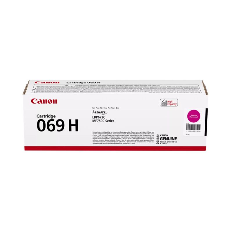 CANON Cartouche Toner Magenta CRG 069 XL 5096C002 CANON Cartouche Toner Magenta CRG 069 XL 5096C002