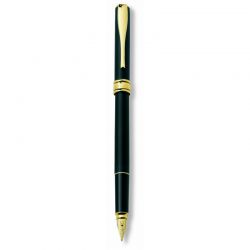 AURORA Stylo plume magellano noir et doré