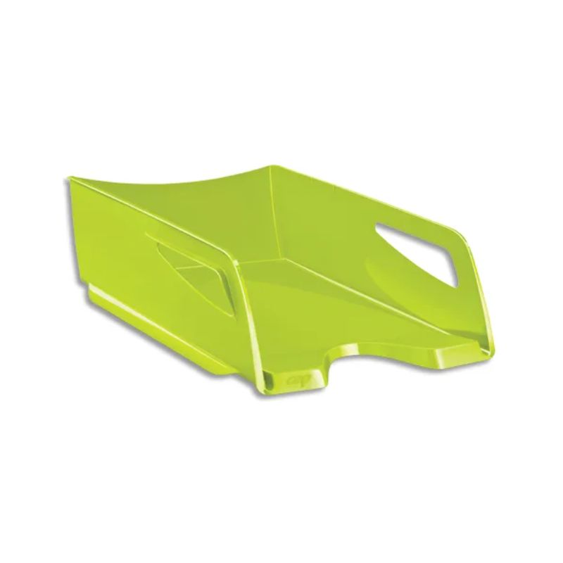 CEP Corbeille à courrier Maxi Gloss Anis, format 24 x 32 cm - Dimensions : L38,6 x H11,5 x P27 cm CEP Corbeille à courrier Maxi Gloss Anis, format 24 x 32 cm - Dimensions : L38,6 x H11,5 x P27 cm