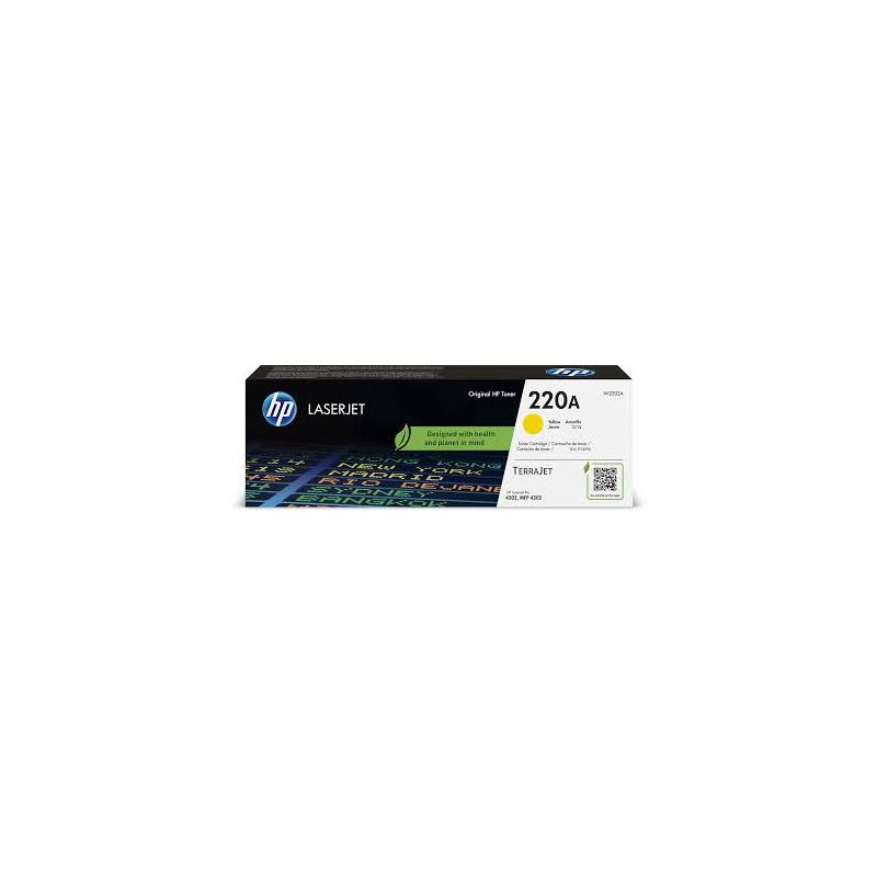 HP Cartouche Laser HP 220A Jaune Authentique HP Cartouche Laser HP 220A Jaune Authentique
